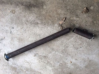 Broken Garage Door Spring, Draper